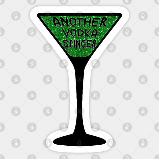 Company - Another Vodka Stinger Sticker by baranskini